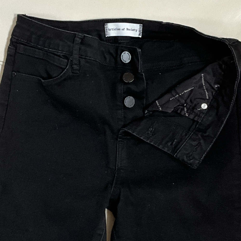 Articles Of Society Women's High Rise Black Jeans